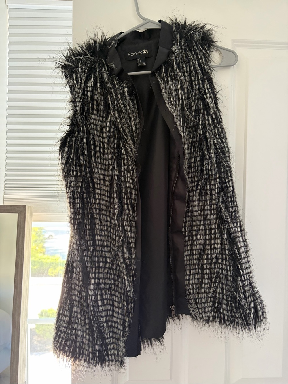 Forever 21 Black Satin-Lined Jacket